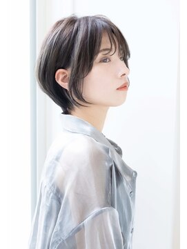 マッシュアンドマッシュアヴェダ ららぽーと福岡店(mash&mash AVEDA) 【くびれショート】カーキベージュ/ららぽーと福岡/20代30代40代