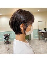 ラボヌールヘアーノーブル 新越谷店(La Bonheur hair noble) 大人ショートボブ20代30代40代【高橋晶梧】