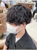 横浜☆マッシュツイストスパイラルパーマ刈り上げ