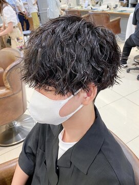 ネオリーブアイム 横浜西口店(Neolive aim) 横浜☆マッシュツイストスパイラルパーマ刈り上げ
