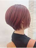 大人かわいい20代30代40代小顔ショコラベージュ１Zina船橋
