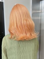 ベレーザシェルト(Beleza scelto)&nbsp;895ブラッドオレンジブロンドヘアバイカラー逆グラデーション