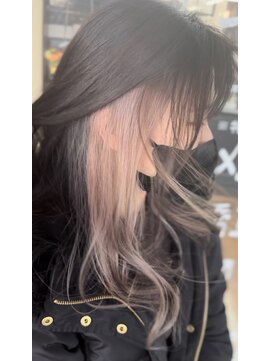 ヘアーサロン カラー 色彩店(COLOR) ホワイトベージュ