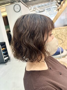 スクリバイタヒエ(SUKURI by tahie) #ボブパーマ