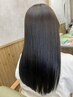 【ご新規様限定＊】サラサラツヤ髪に　髪質改善メテオカラー+カット￥12,600
