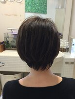 アシャ ヘアー ソリューション 神戸店(asha hair solution) 20代30代40代◆ひし形シルエット上品大人ショート/夏ヘア