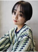 ショートボブ/丸みショート /ハンサムショート/マッシュショート