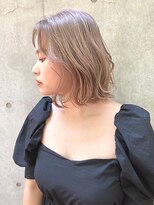 ジアン バイ ミルボン 西宮ガーデンズプラス(GIEN by milbon)&nbsp;ハイトーン外国人風カラー/ショートミディアム/濱田 実果