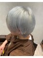 アース 土浦店(HAIR&MAKE EARTH) ブリーチ3回~退色は白金になります