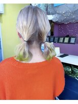 トーク 武庫之荘(TAL'KE)&nbsp;TAL'KE武庫之荘/ブロンドベージュ×テールライムイエロー_280