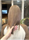 セピアベージュ/ブラントカット