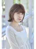 シンプルな柔らか外ハネボブ/ミスエッセンス竹下