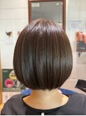 髪質改善トリートメント＋ボブ