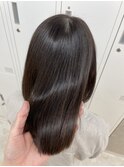 。黒髪/艶髪/イメチェン/髪質改善トリートメント/ワイドバング
