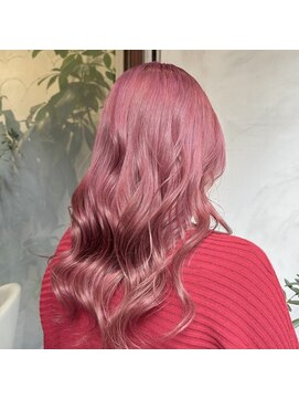 アン(Hair make un) ベリーピンク