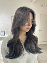 ジュベ(juve.)&nbsp;【Juve.】韓国ヘア／グレージュ／透け感ヘア