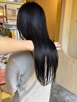 ヒントステーション(HINTSTATION)&nbsp;〈浅草 半個室〉ケアストレート/地毛風ブラック