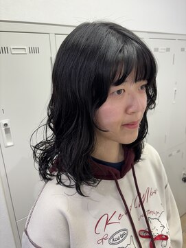 アッシュ 下北沢店(Ash) 簡単かわいい♪セミロングパーマ