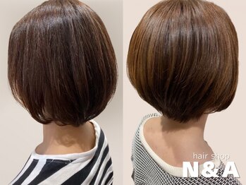 ヘアーショップ エヌアンドエー 幸手店(hairshop N&A)の写真/自然に馴染むカラーで若々しい印象に！理想の髪色で自分らしい美しさを