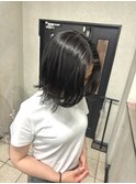 暗髪/ハイライト/バレイヤージュ