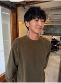 メンズ緩めパーマ!
