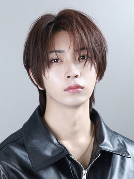 リップス 天神(LIPPS) 【LIPPS天神】ナチュラルコンマバングセンターパートウルフ