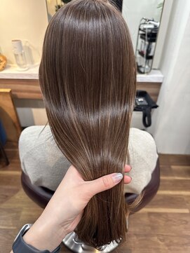 アルボーテルジェ(Art BeAute' ROUGET) 極上の艶髪 カット+ダメージレス酸性ケアストレート