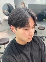 ジーニー 千葉(GENiE)&nbsp;ウルフ/センターパート/ニュアンスパーマ/千葉【朝生菜楓】