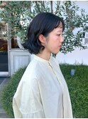 ショートボブ/巻きスタイル/似合わせ/デザインカット