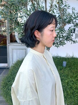 リリー(Rilie) ショートボブ/巻きスタイル/似合わせ/デザインカット