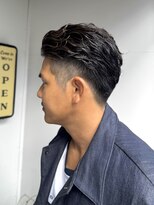 シカク&nbsp;オールバック×パーマ