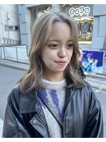 ガーデン ジングウマエ(GARDEN jingumae)&nbsp;シアーベージュ×裾ブラウン