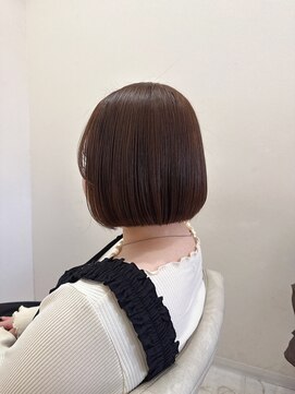 ジーナ 熊本(Zina) マロンベージュ/ボブ