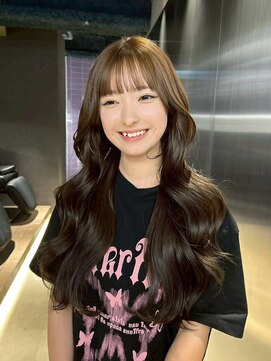 ペレ 原宿(PELE) ダブルカラー/ケアブリーチ/羽エクステ/原宿