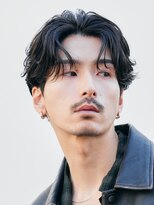 フィフス 渋谷(fifth)&nbsp;渋谷大人フェザーニュアンスパーマセンターパートビジネスヘア