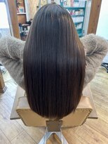 ヘアリゾート リノ(Hair resort Lino) 髪質改善縮毛矯正『髪にドラマを』+メンテナンスカット