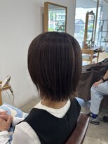 サロン(SALON)&nbsp;ミニボブ/ハイライトカラー