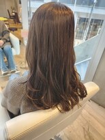 ファム 宝町店(femme)&nbsp;柔らかグレージュの大人くびれロング