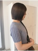 20代30代40代　ミディアムヘア/グレージュ