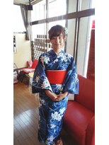 ヘアーデザイン アブー(hair design A BOO)&nbsp;2016夏浴衣可愛らしく☆
