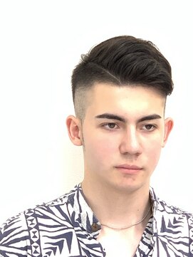 レオンOK 7:3パート フェード風 ワイルド系