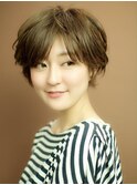 別宮聖一 パーマでスタイリングが簡単な大人ショート