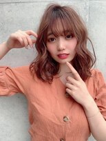 プランタン(hair garden PRINTEMPS byflammeum)&nbsp;ゆるふわ波巻きヘア