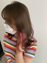 パトゥ 烏丸(patou)&nbsp;ふんわりミディアム×イヤリングカラー