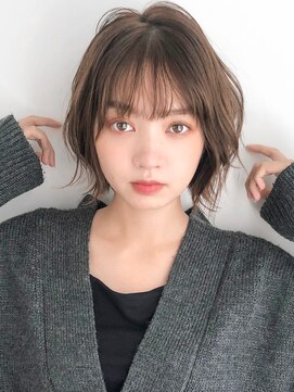 リヤン 表参道(lyann) くびれヘアグレージュカラー大人可愛い小顔カットボブウルフ