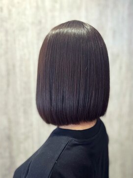 テトテ 門戸厄神店(tetote) 【tetote門戸厄神店スタイル】艶ストレートボブ