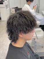 メンズ サロン ドット トウキョウ 町田店(men's salon dot. tokyo)&nbsp;マッシュウルフ×ツイストスパイラルパーマ