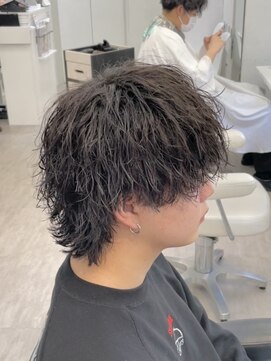 メンズ サロン ドット トウキョウ 町田店(men's salon dot. tokyo) マッシュウルフ×ツイストスパイラルパーマ