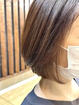 クオリス 上板橋店(QUALIS)&nbsp;ふんわり前下がりショートボブ　ナチュラルレイヤーショートボブ