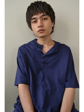 ウェルク(welc) メンズカット　波巻き　ツイスパ　韓国風　センターパート
